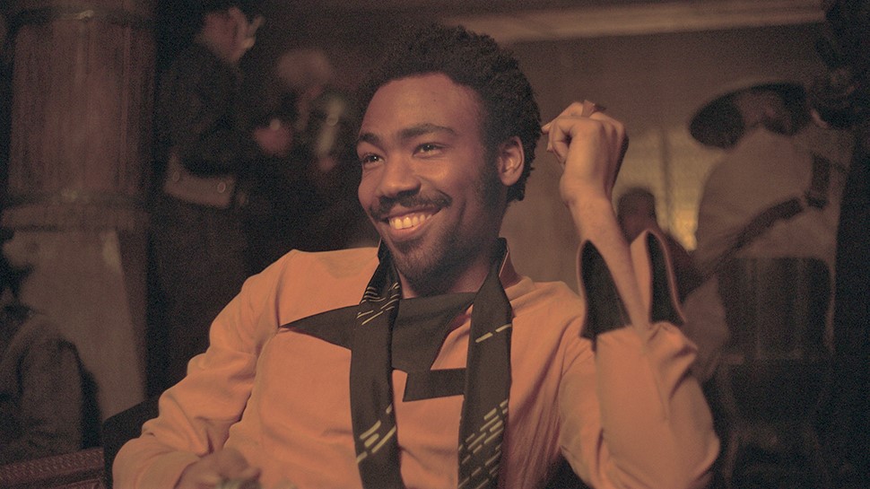 Donald Glover is Lando Calrissian in SOLO: A STAR WARS STORY.